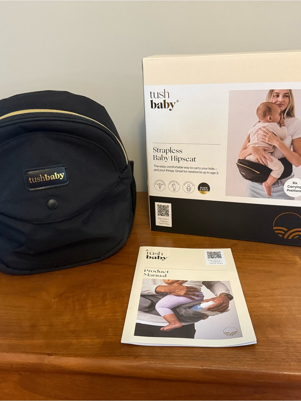 Tushbaby premium hip seat carrier